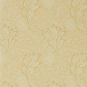 Botanical Leaf Pattern Wallpaper in Beige